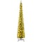 Pre-lit Pencil Artificial Christmas Tree with Warm White LED Lights